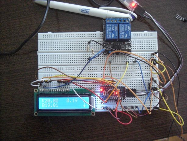 Контроллер солнечного коллектора arduino