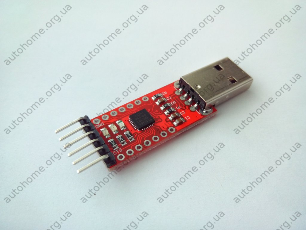 Адаптер USB-to-UART CP2102 6PIN