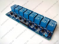 8-канальный модуль реле 5V для Arduino
