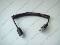 Спиральный кабель USB