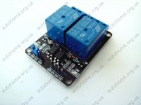 2-канальный модуль реле 5V для Arduino